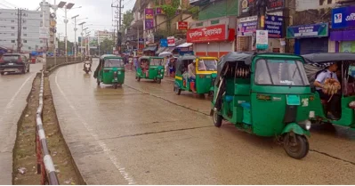 ধর্মঘটের কারণে সকাল থেকে সিলেট থেকে কোনো দূরপাল্লার বাস ছেড়ে যায়নি । ছবি: সংগৃহীত