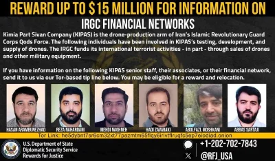 Iranian drone network