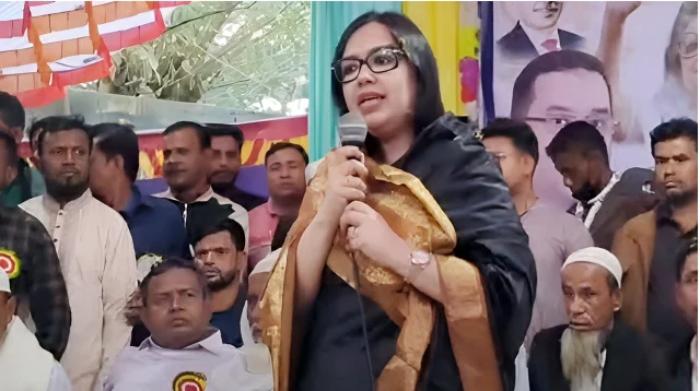 ব্রাহ্মণবাড়িয়া-২ আসনে লড়াইয়ের ঘোষণা রুমিন ফারহানার